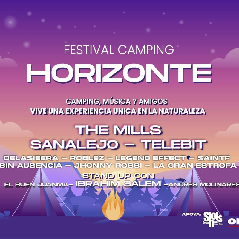 SOLO INGRESO - FESTIVAL CAMPING HORIZONTE