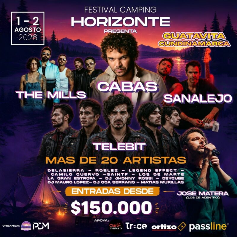 SOLO INGRESO - CONCIERTO CAMPING HORIZONTE